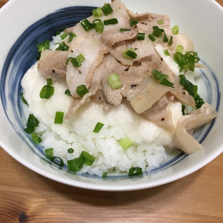 豚バラとろろ丼 レシピ 作り方 By 快ママ 楽天レシピ